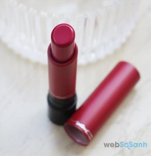 Son MAC Liptensity màu Marsala