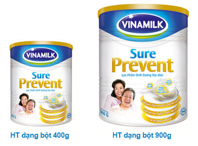 Sữa bột Vinamilk Sure Prevent 