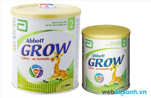 Sữa bột Abbott Grow 2
