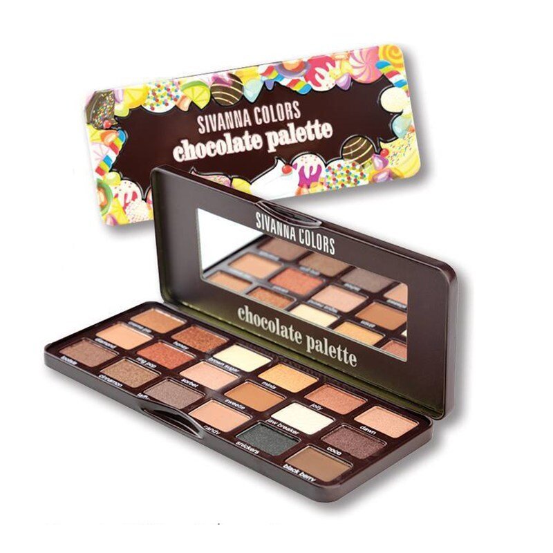 phấn mắt Sivanna Colors Chocolate Palette