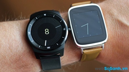 LG G Watch R và Asus ZenWatch. Nguồn Internet