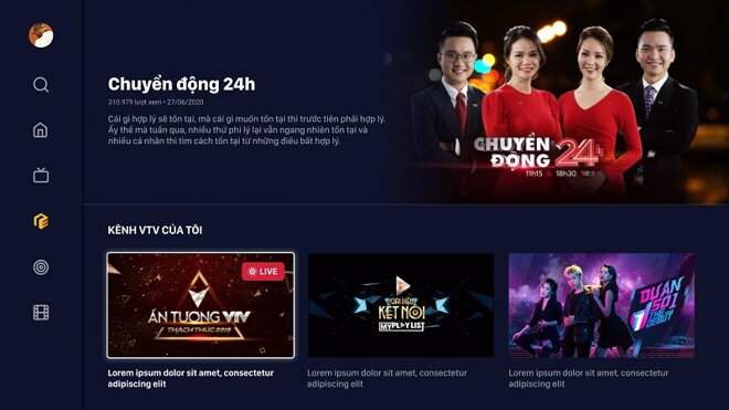 cài đặt vtv go cho tivi LG