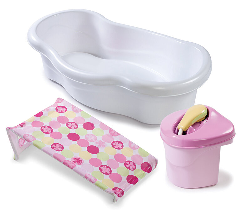 Thau tắm cao cấp với chất liệu nhựa an toàn cho trẻ 