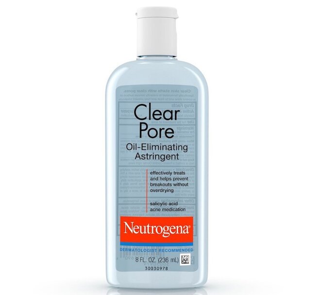 Toner Neutrogena Clear Pore Oil-Eliminating Astringent