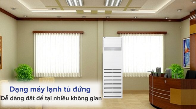 Điều hòa tủ đứng LG Inverter 5 HP ZPNQ48GT3A0