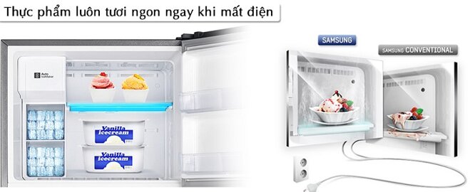 Tủ lạnh Samsung RT20HAR8DDX/SV 208 lít