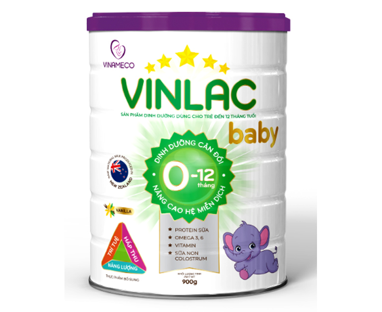 Sữa Vinlac Baby - sản phẩm dinh dưỡng cho bé từ 0 - 12 tháng tuổi