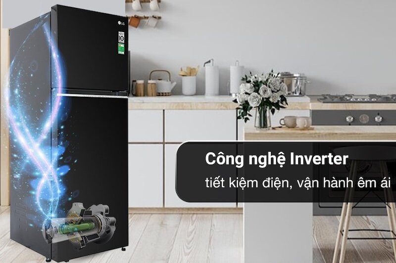 Đánh giá chi tiết tủ lạnh LG Inverter 335 lít GN-M332BL