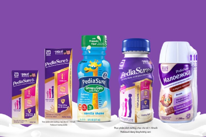 sữa Pediasure nước cho trẻ 1 tuổi