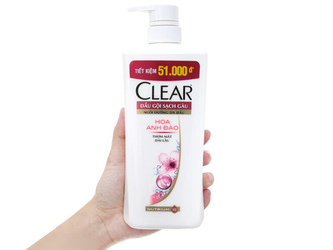 Dầu gội Clear hoa anh đào