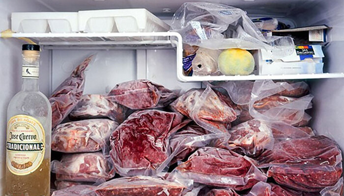 Không để quá nhiều đồ ăn trong cùng một ngăn tủ lạnh