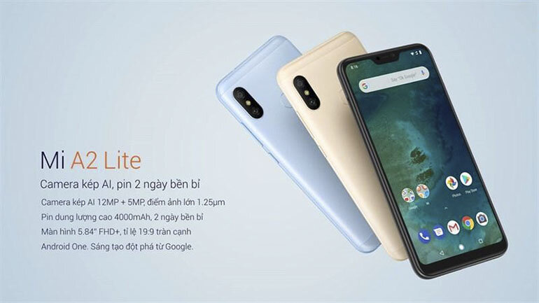Điện thoại Xiaomi bất ngờ ra mắt Mi A2 và Mi A2 Lite: Nổi bật với thiết kế thời thượng