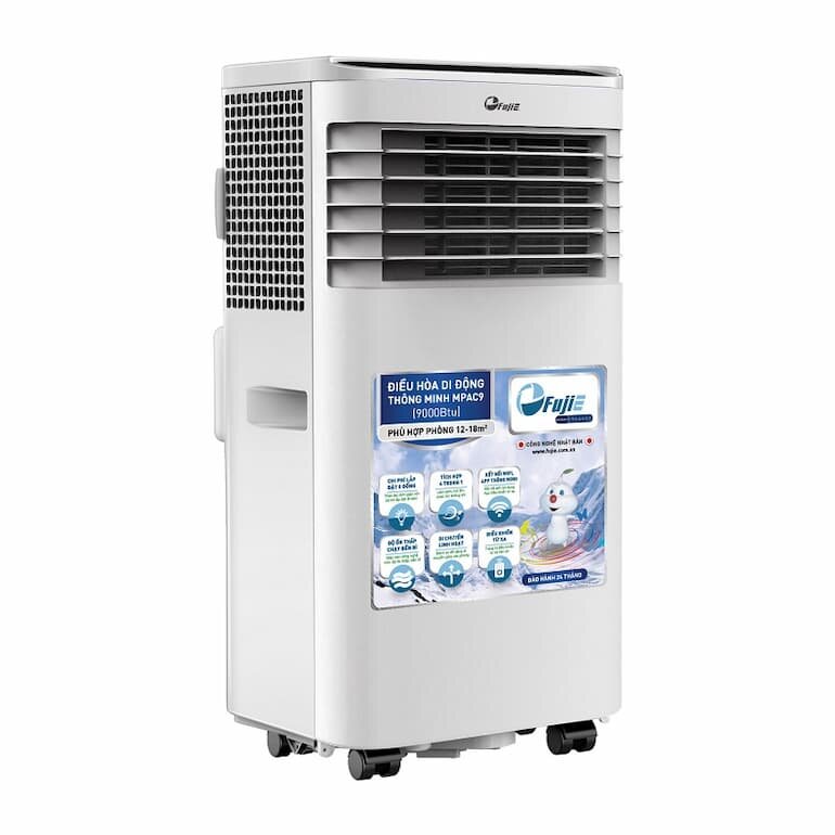 Điều hòa 9000 btu FujiE MPAC9 với khả năng làm mát tốt