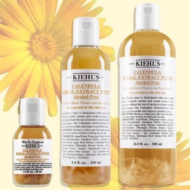 Toner Kiehl's Calendula Herbal Extract Alcohol-Free