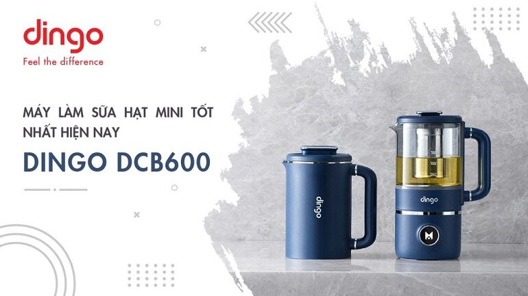 Máy nấu sữa hạt mini Dingo DCB600 có giá từ 2.5 – 3.5 triệu đồng