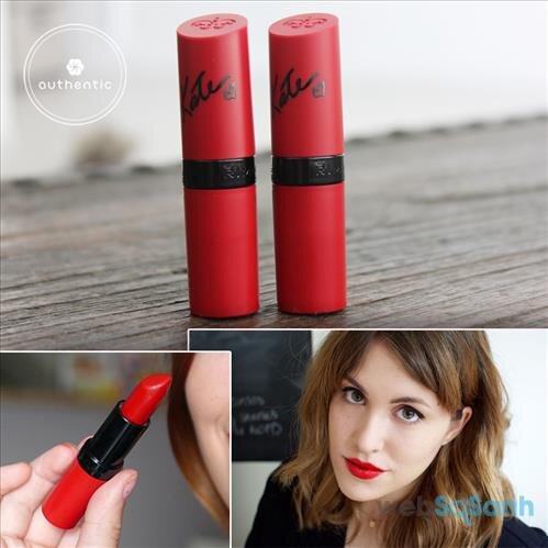 Son Rimmel lasting finish matte lipstick by Kate Moss#111 - Kiss of life 