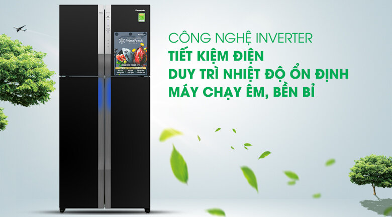 Vì sao tủ lạnh 4 cánh Inverter Panasonic Nr-dz600gkvn 550 Lít có giá cao