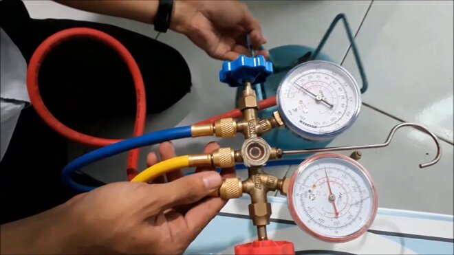 Gas R32 có thể nạp bổ sung được nếu cần thiết 