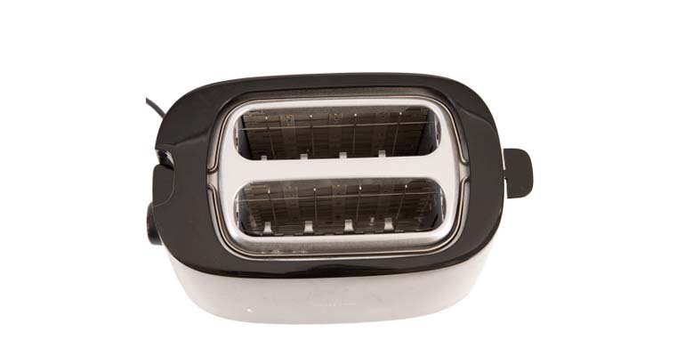 Philips HD2582 có thiết kế 2 khay nướng giúp việc nướng bánh trở nên nhanh chóng hơn Máy nướng bánh mì Philips HD2582