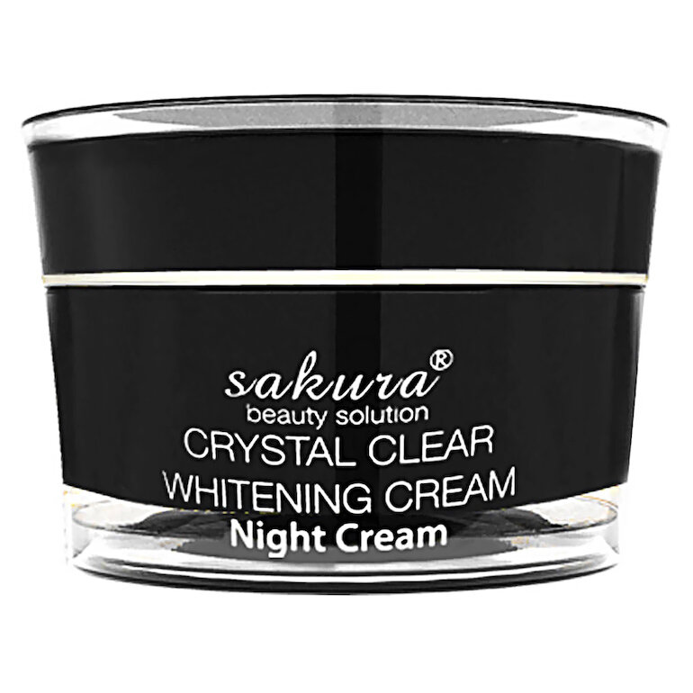 Kem dưỡng da mặt Sakura Crystal Clear Whitening Cream