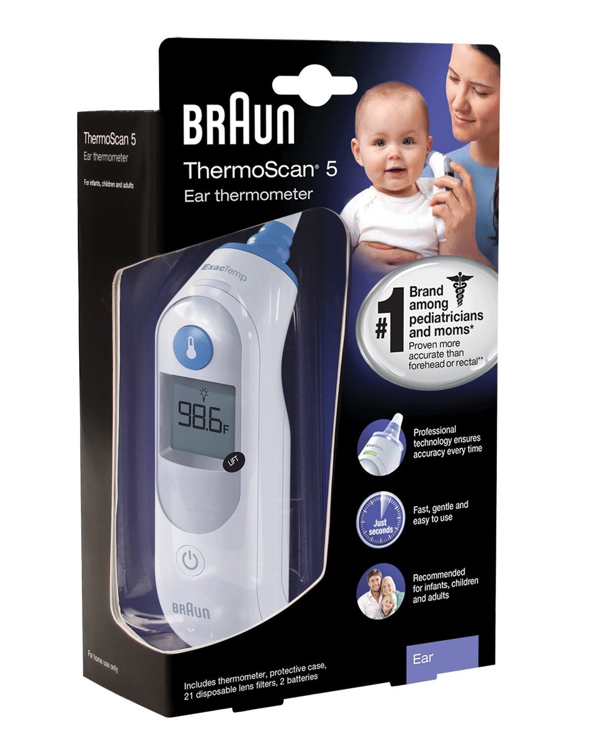 Nhiệt kế điện tử Braun