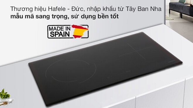 Bếp từ hồng ngoại âm 2 vùng nấu Hafele HC-M772D 536.61.695