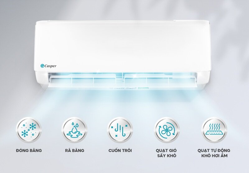 Điều hòa Casper SC-09FB36M đời mới 2026 giá từ 4,7 triệu đồng, lựa chọn thực dụng cho khách Việt