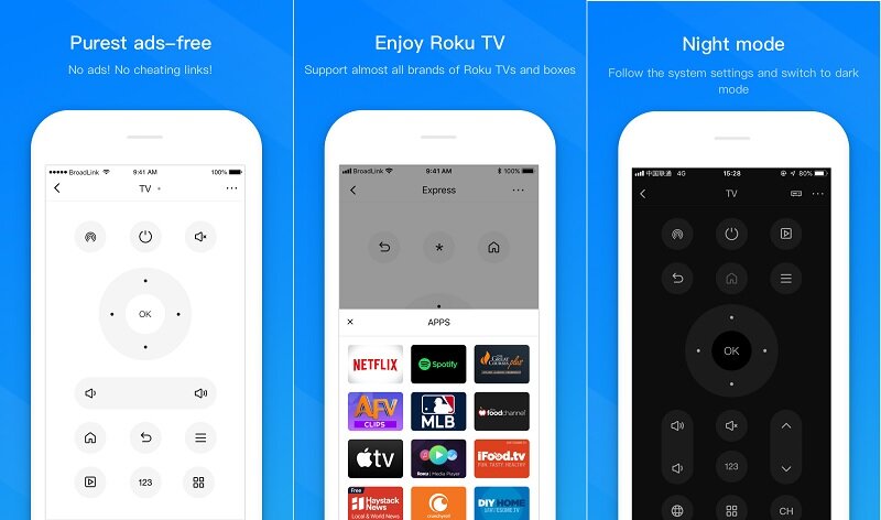 app điều khiển tivi samsung miễn phí BroadLink -Universal TV Remote