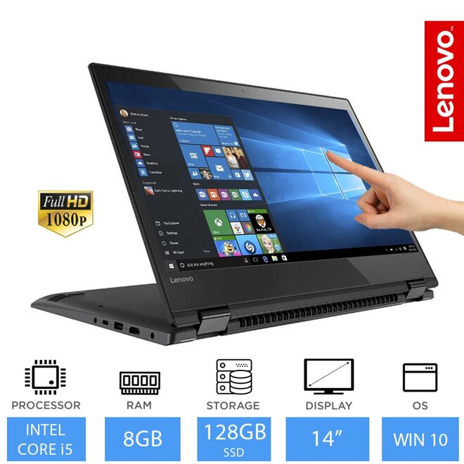 Lenovo Yoga 520 màn hình cảm ứng dễ sử dụng.