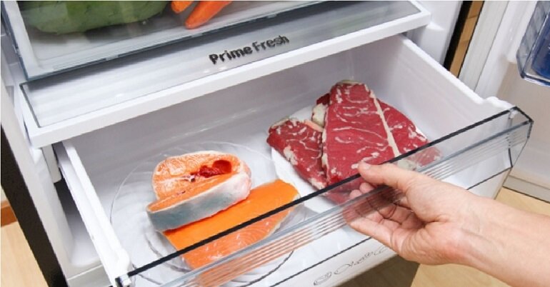 Tủ lạnh Panasonic 2 cánh cũng có ngăn đông mềm