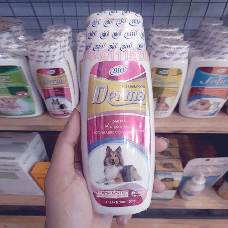 Sữa tắm trị nấm da ở mèo Bio Derma