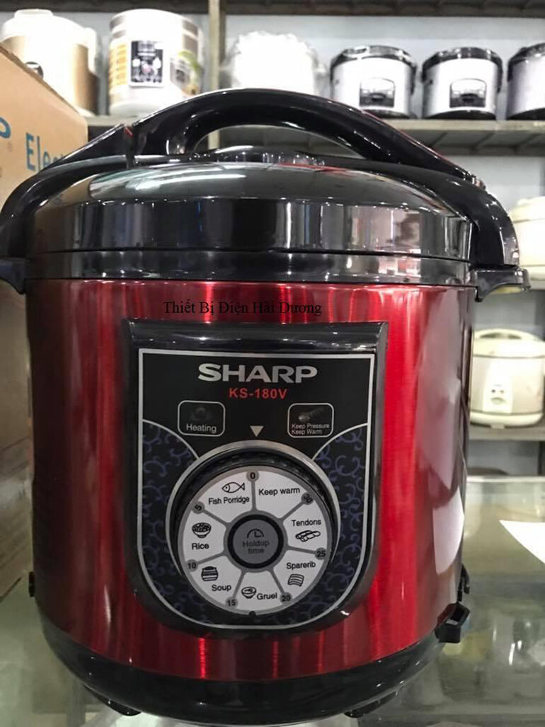 Nồi Áp Suất Điện Sharp KS-180V