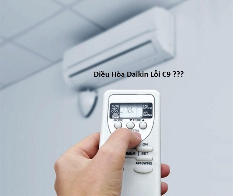 mã lỗi C9 điều hòa Daikin