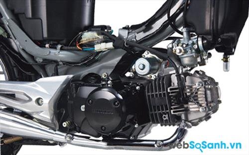 Động cơ trên Honda Wave Alpha Động cơ trên Honda Wave Alpha