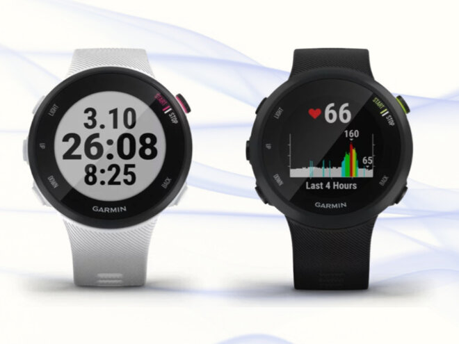 Đồng hồ thông minh Garmin Forerunner 45 sở hữu thiết kế trẻ trung, đẹp mắt