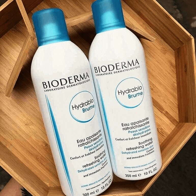 Xịt khoáng cho da khô Bioderma Hydrabio Brume