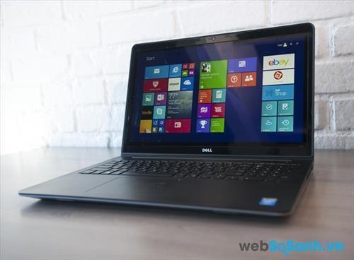 Laptop Dell Inspiron 15 5000 sở hữu thiết kế hiện đại và chắc chắn