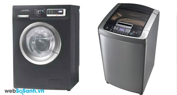 Electrolux EWF10831G và LG WFD1617DD (nguồn: internet)