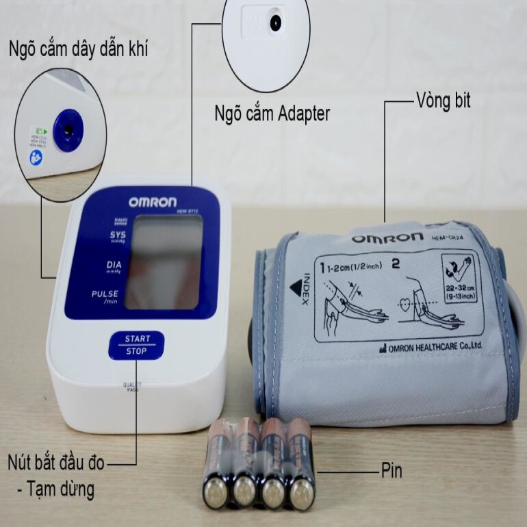 máy đo huyết áp Omron HEM 8712