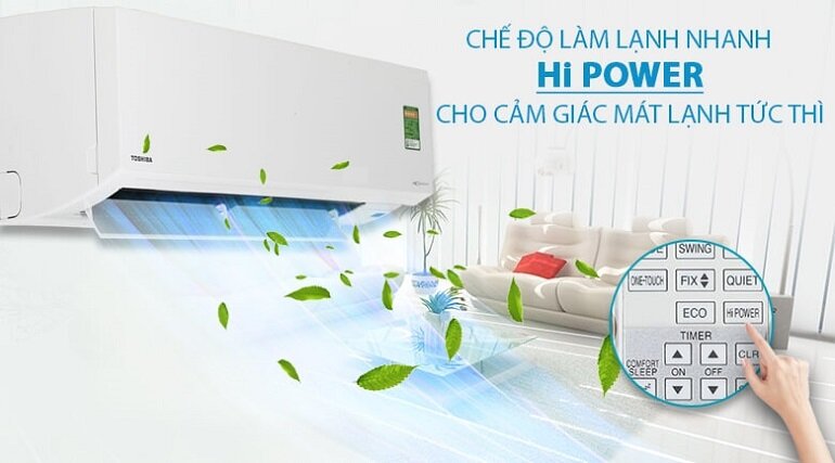 công nghệ Hi Power trên máy lạnh