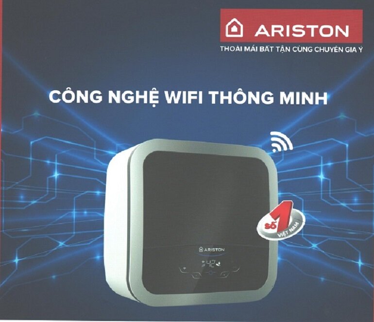 Bình nóng lạnh Ariston ANDRIS2 TOP WIFI 15L 