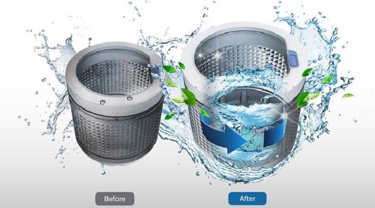 vệ sinh máy giặt aqua cửa trên