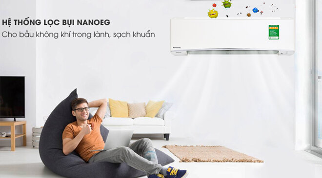 Điều hòa Panasonic Inverter 1 HP CU/CS-XU9UKH-8