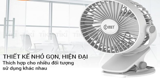 Quạt tích điện Comet