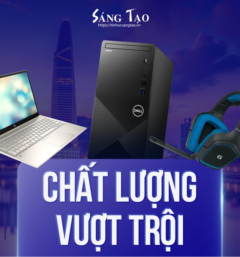 Tin Học Sáng Tạo - Chuyên phân phối máy tính để bàn Dell/HP chính hãng giá rẻ tại HCM