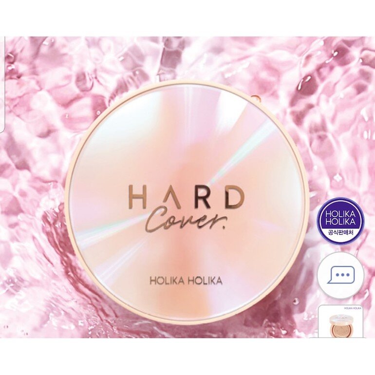Phấn nước Hàn Quốc Holika Holika Hard Cover Glow Cushion EX