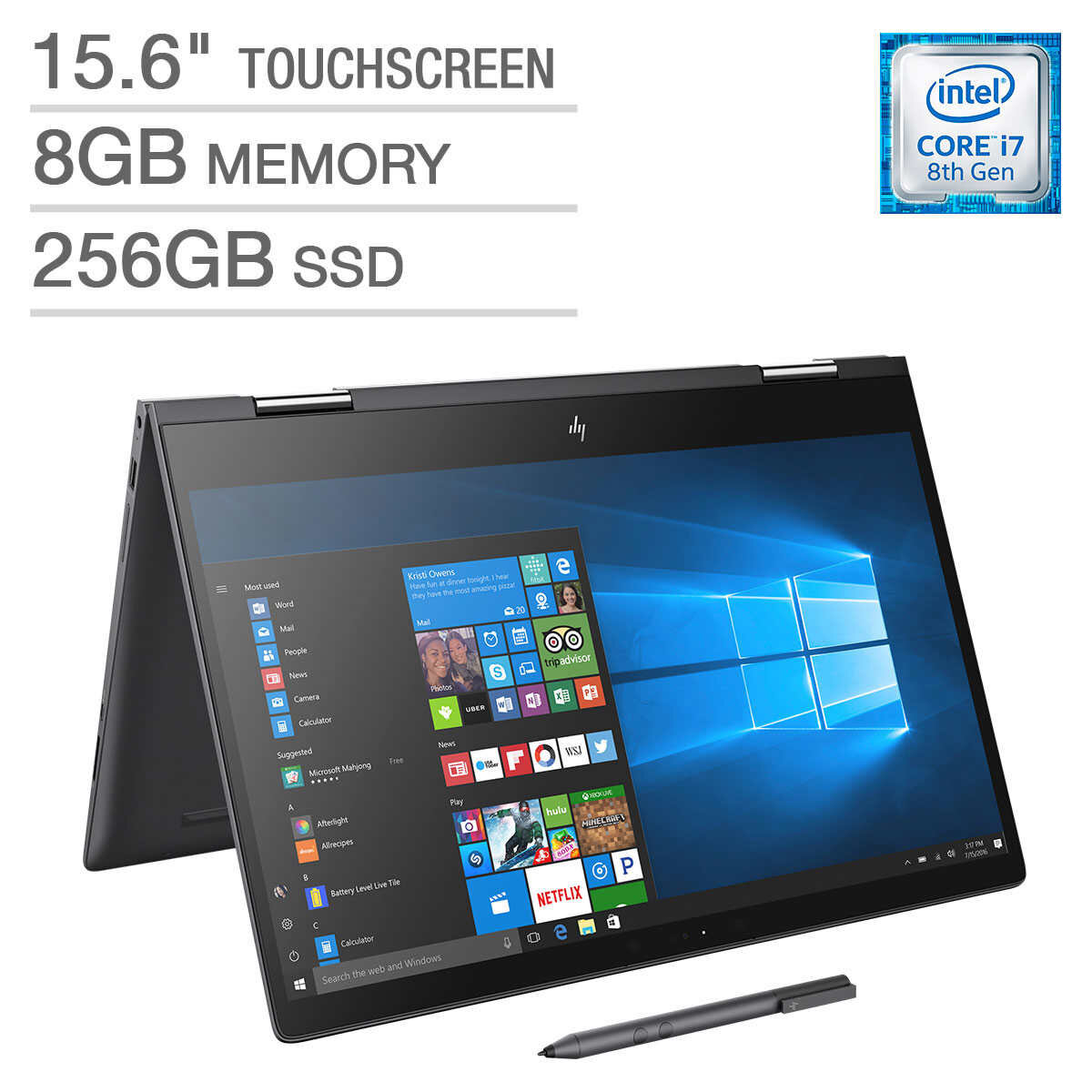 HP Envy X360 sở hữu công nghệ âm thanh độc quyền từ Bang & Olufen