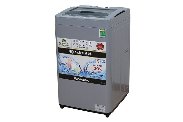 Máy giặt lồng đứng Panasonic 7kg NA-F70VS9GRV sở hữu 10 chương trình giặt tiên tiến