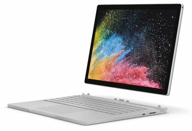 Microsoft Surface Book 2 có thể tháo rời màn hình để sử dụng như tablet