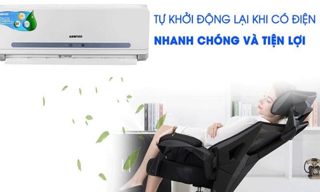 điều hòa Asanzo 18000 BTU 1 chiều